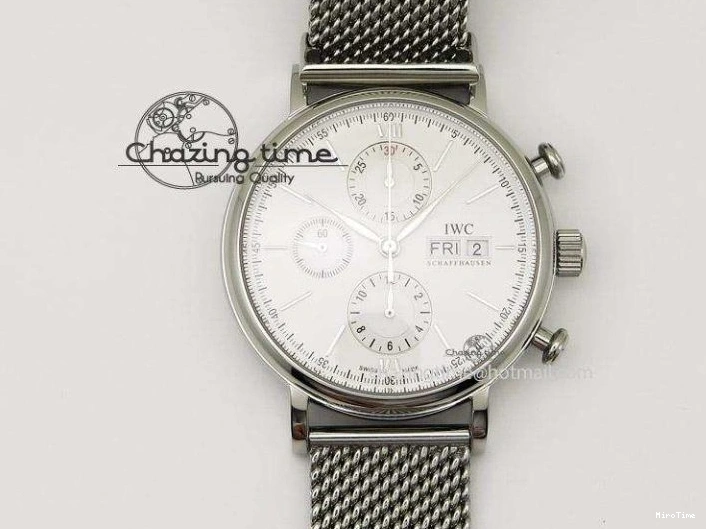 MIROTIME 0406 MARK XVIII Le Petit Prince IW327004 SS FKF 1:1 Best Edition Blue Dial On Brown Leather Strap Trendsetting 7117